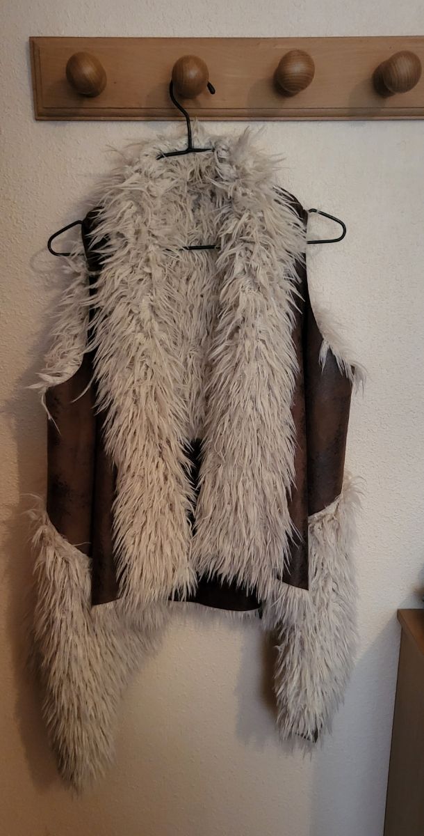 Chaleco pelo reversible