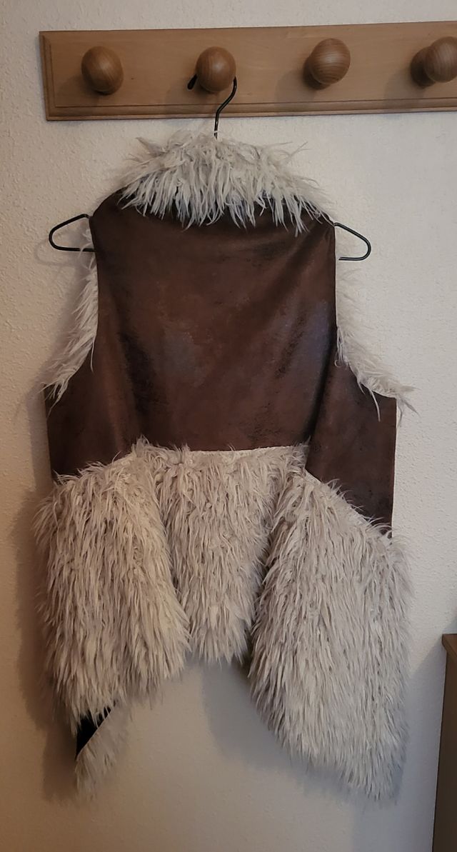 Chaleco pelo reversible