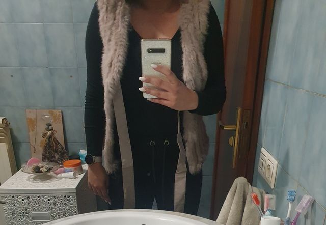 Chaleco pelo natural