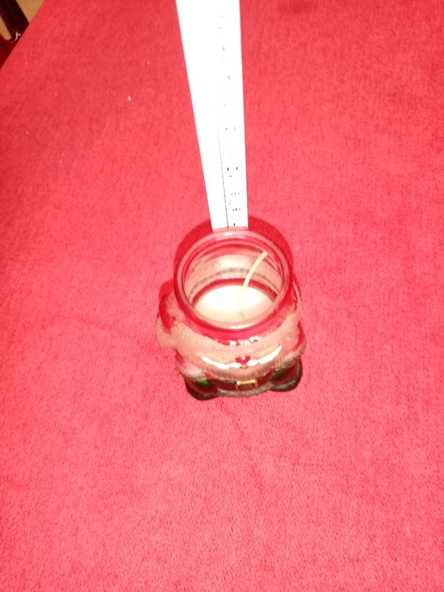 Portacandela a Babbo Natale