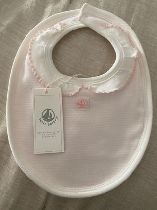Babero bebé niña Petit Bateau a estrenar 