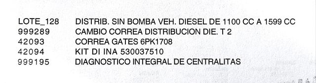 CITROEN C5 III 1.6 110 CV HDI - KIT DISTRIBUCIÓN