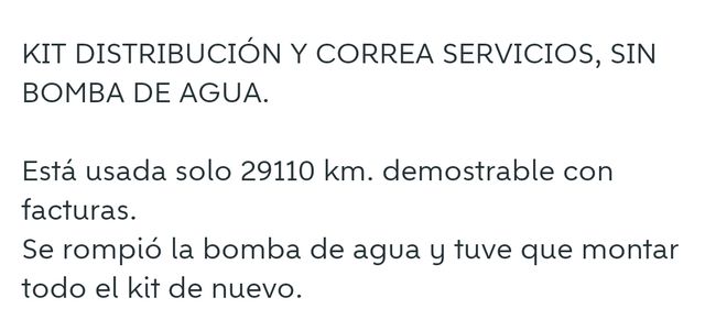 CITROEN C5 III 1.6 110 CV HDI - KIT DISTRIBUCIÓN