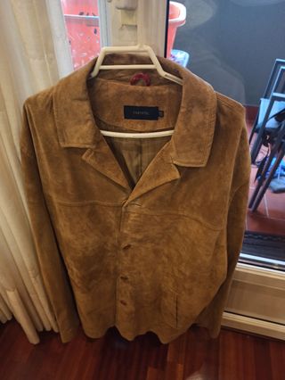 chaqueta de ante 