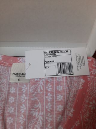 PIJAMA MUJER MASSANA 