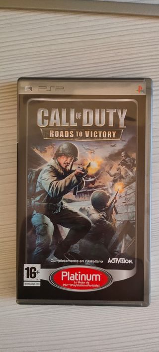 CAL OF DUTY ROAD TO VICTORY  PSP