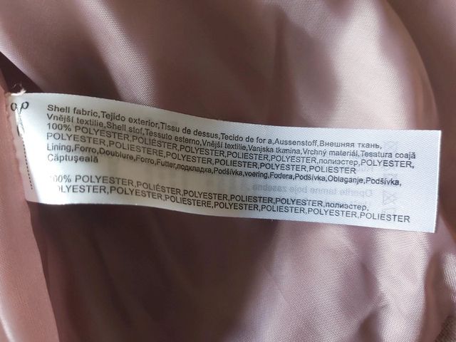 Casaco/blusão rosa velho, tamanho Xl