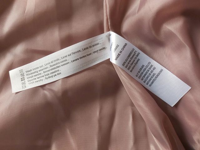 Casaco/blusão rosa velho, tamanho Xl