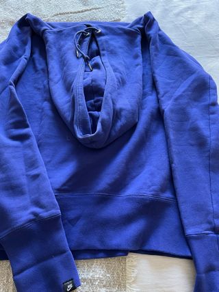 Sudadera  mujer azul Nike con capucha Talla G