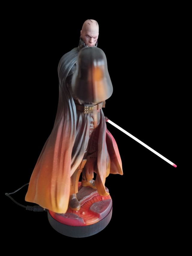 Diorama Star Wars Darth Vader escala 1:8 con luces