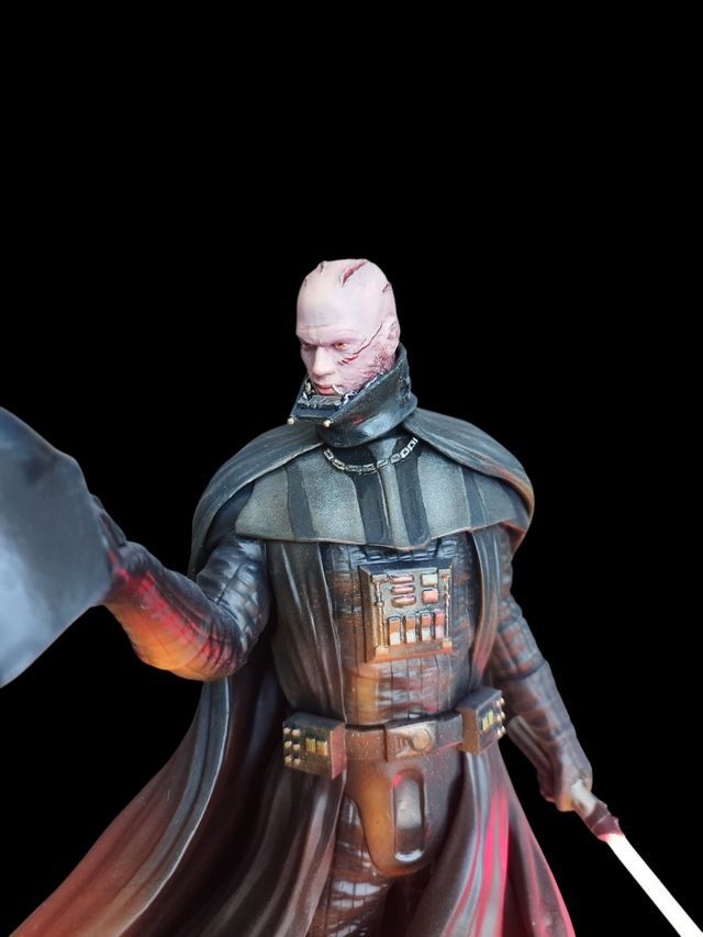 Diorama Star Wars Darth Vader escala 1:8 con luces