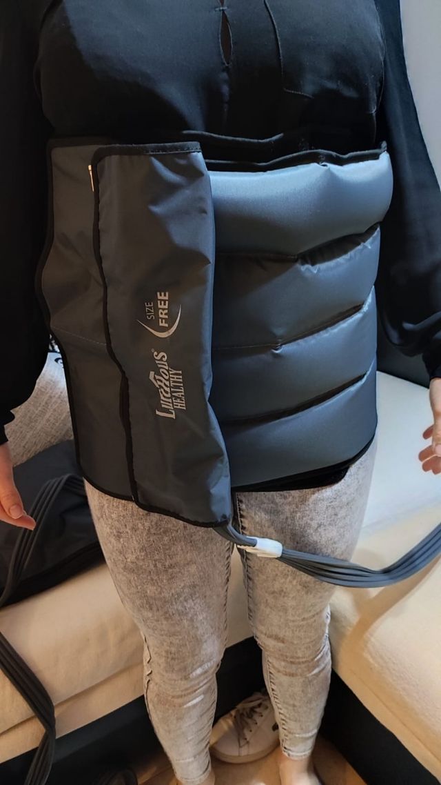 máquina de pressoterapia