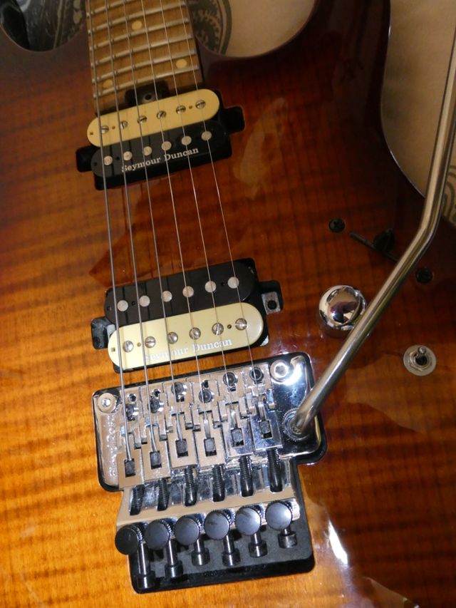 Guitarra eléctrica seymor duncans