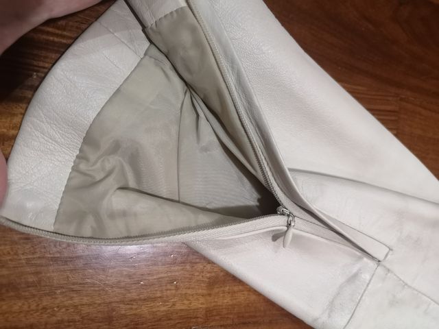 soprabito in pelle taglia 44