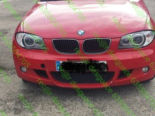 BMW 118d pack M rojo