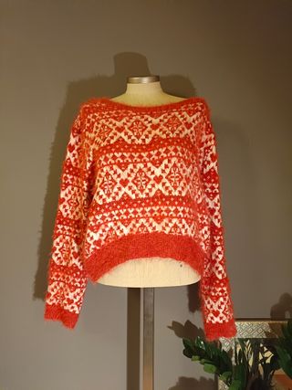 Jersey Rojo/Blanco de Pull&Bear