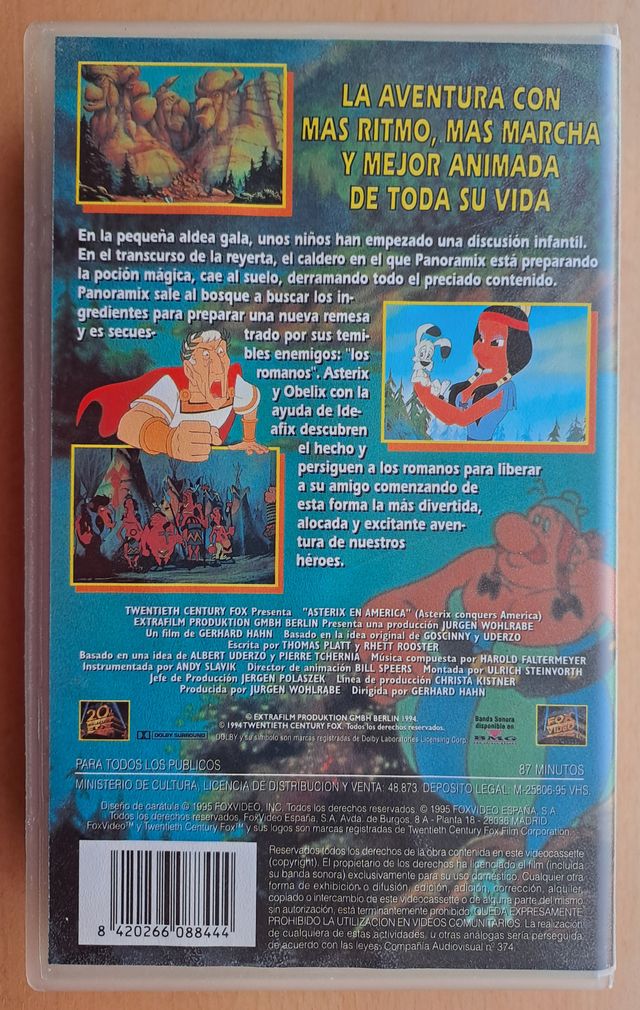 Cintas VHS ORIGINALES