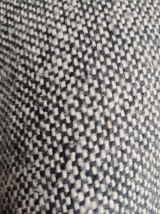 Abrigo/Cazadora Gris y Negra de Zara