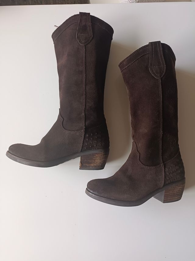 Botas  Piel Camperas  Marrones