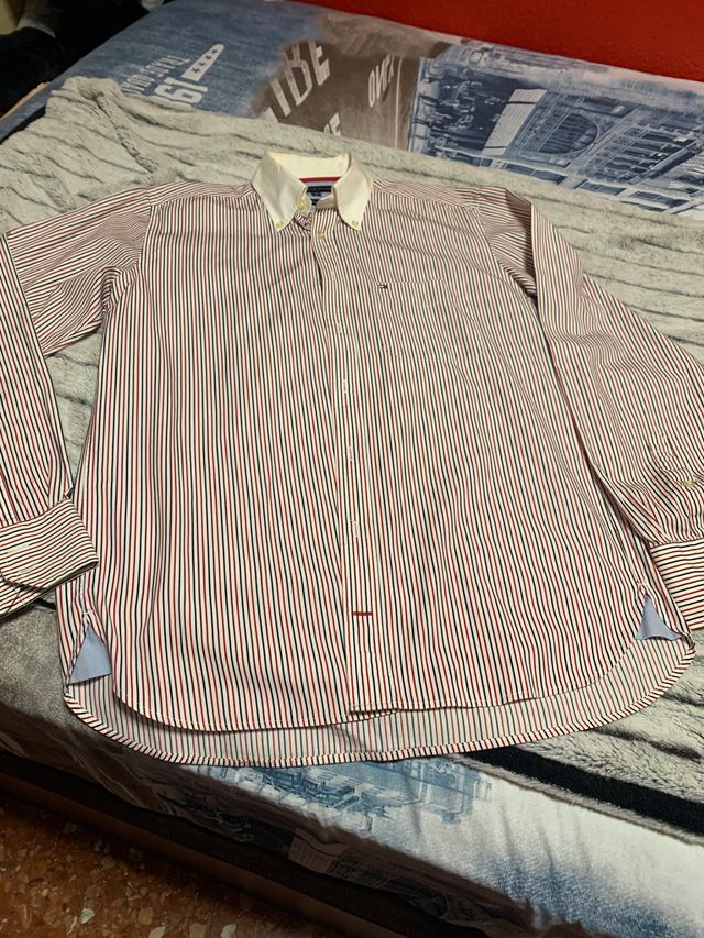 Camisa caballero m/l tommy hilfiger