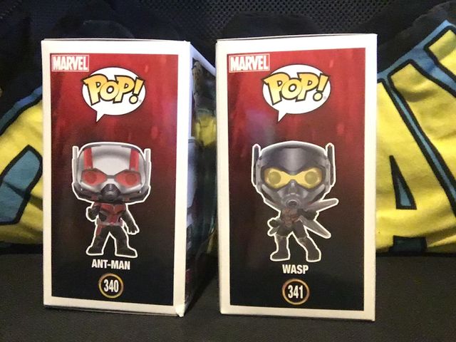 Pack Funko Pop AntMan and The Wasp Chase
