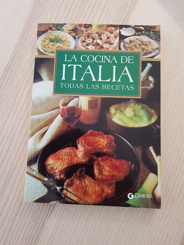 Libro La cocina de Italia todas las recetas 