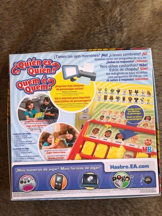 Quien es quien? Juego de mesa Hasbro