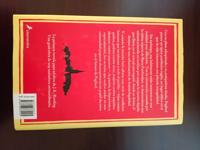 una vacante imprevista JK ROWLING