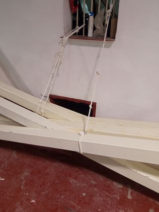 8 vigas tubo estructural de hierro de 4 metros.