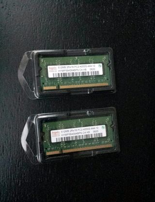MEMORIAS RAM DDR2 512MB HYNIX