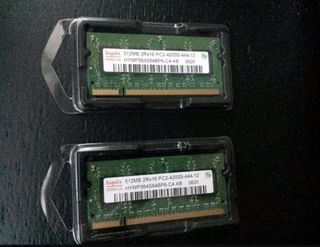 MEMORIAS RAM DDR2 512MB HYNIX