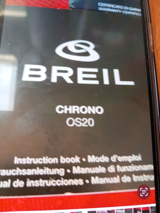 Orologio Breil Chrono 0S20 