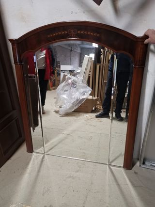 mueble de entrada de Nogal 