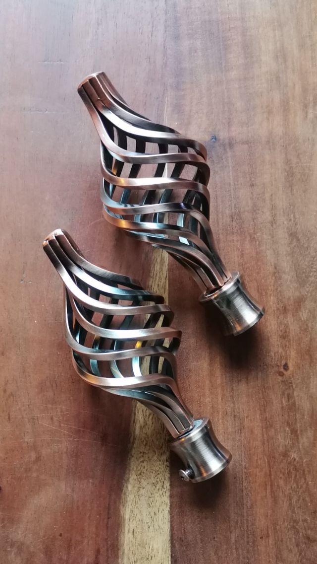 Terminales de cortina de cobre