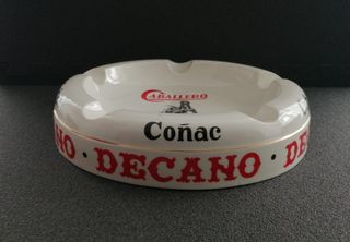 Cenicero coñac Decano Caballero