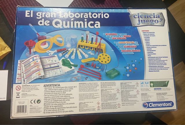 Juego El gran laboratorio de química
