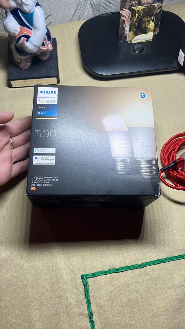 Pack 2 Bombillas Philips inteligentes