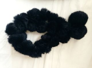 dos bufandas de pelo