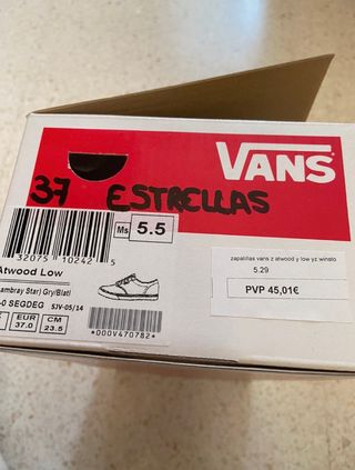 Zapatillas vans 