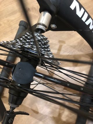 Rodillo, rueda y sensor velocidad garmin