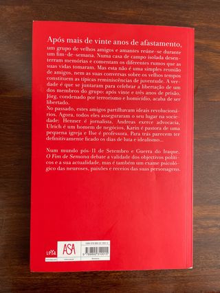 Livro "O fim de semana"