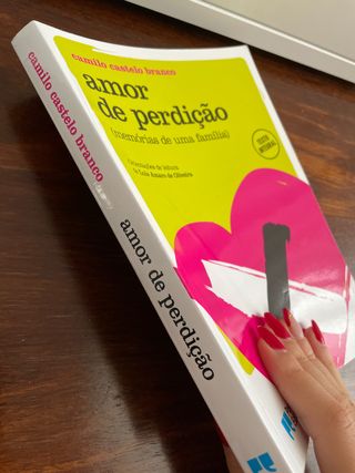 Livro "Amor de perdição"