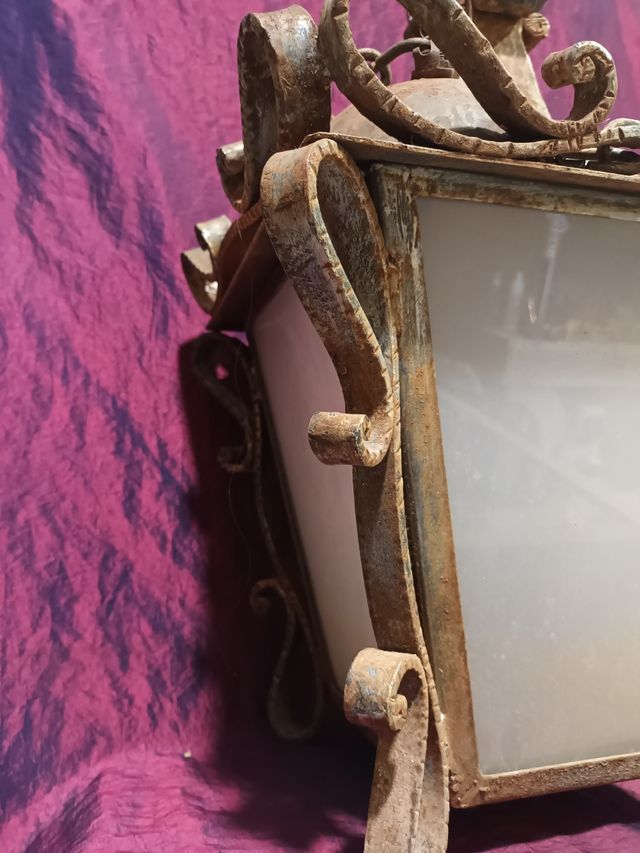 Farol antiguo de masía siglo XIX