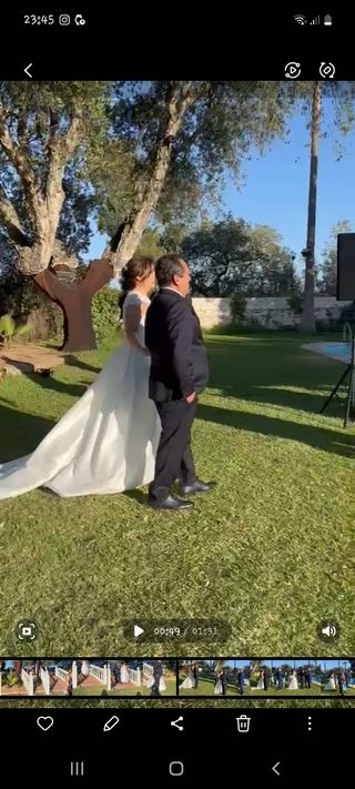 Vestido de Novia Rosa Clara