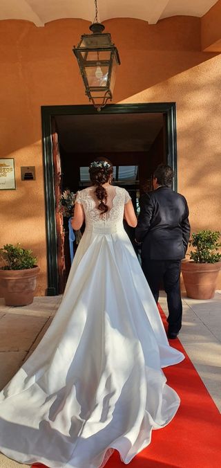 Vestido de Novia Rosa Clara