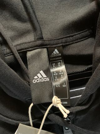 Adidas sudadera original negra,nueva con etiquetas