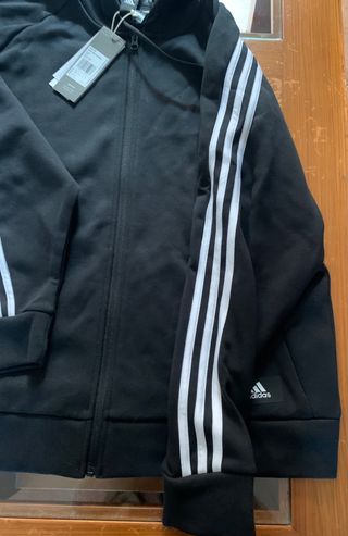 Adidas sudadera original negra,nueva con etiquetas