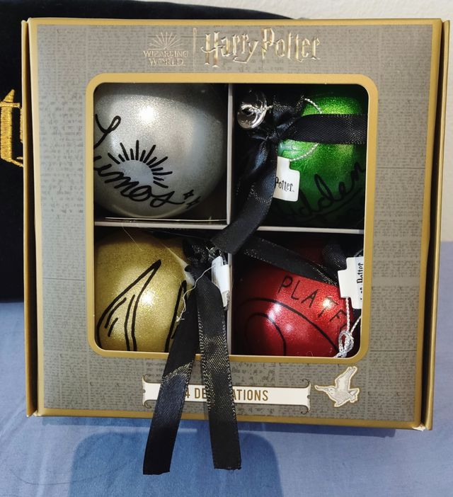 Bolas de Navidad Adorno casa Árbol Harry Potter