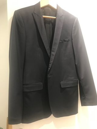 Americana caballero ZARA azul marino