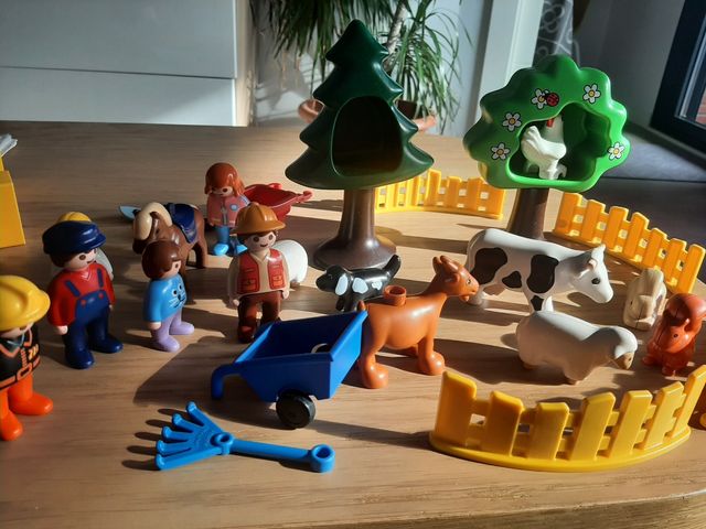 granja playmobil +motorista playmobil